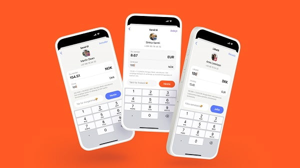 Illustrasjonar av Vipps og MobilePay.